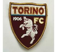 Toppa-Patch ricamata Termoadesiva Torino (2 pz) - Dimensioni : L.6,7 cm x H 8 cm - Made in Italy