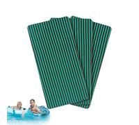 Toppa per Copertine da Piscina | Kit di Riparazione 3X per Coperture di Sicurezza Piscine - Maglia Adesiva Antistrappo per Coperture Piscina e Laghetti Resistente a Lacerazioni
