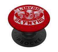 Toppa per motociclisti Lynyrd Skynyrd Skynyrd Skull Bones Vintage Classic Rock PopSockets PopGrip Adesivo