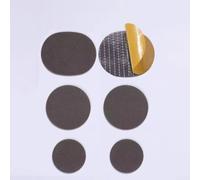 Toppa per riparazione tomaia scarpe con solette adesive e protezione per tallone, in tessuto, per il restauro di scarpe da ginnastica e per un uso a lungo termine (C grigio scuro)