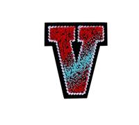 Toppa Per Tessuti 10 pezzi/26 pezzi lettere spazzolino da denti ricamo toppe inglesi for cucire su vestiti toppe vestiti applique fai da te indumento cappello decorazione(ColorV)