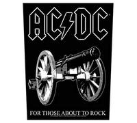 Toppa posteriore ACDC For Those About To Rock, multicolore, Taglia unica