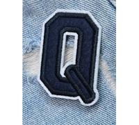 Toppa Ricamata 2 toppe con lettere termoadesive for abbigliamento, nome fai da te, for giacca, zaino, applique alfabeto, 5, cm(Q)