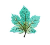 Toppa Ricamata 3 pezzi trasferimenti di calore foglia d'acero applique ricamato il ferro sulle toppe for vestiti t-shirt cucito mestiere applicazione abito fai da te(O703)