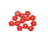 Toppa Ricamata 50 pz 10.5mm fiore multicolore patch mini appliques ricamo fai da te artigianato accessori for cucire vestiti decorazioni materiali fatti a mano(4)