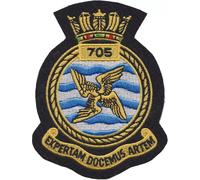 Toppa ricamata 705 Naval Air Squadron - MOD LICENSED