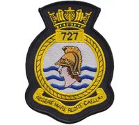 Toppa ricamata 727 Naval Air Squadron - MOD LICENSED