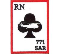 Toppa ricamata 771 Naval Air Squadron Search and Rescue - MOD LICENSED