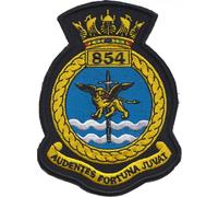 Toppa ricamata 854 Naval Air Squadron - MOD LICENSED