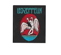 Toppa ricamata a forma di Led Zeppelin The Song Remains Sam, da applicare con ferro da stiro