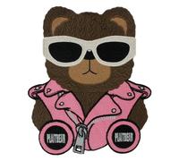 Toppa ricamata a forma di orso, da cucire, decorativa, 1 pezzo (G)