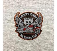 Toppa ricamata America's Highway - Route 66 - The Mother Road