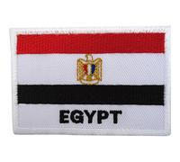 Toppa ricamata con bandiera dell'Egitto, da stirare o da cucire
