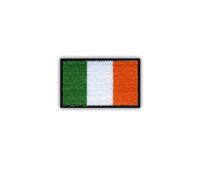 Toppa ricamata con bandiera dell'Irlanda, piccola (4,5 x 3 cm)