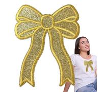 Toppa ricamata con e per ferro da stiro, toppa ricamata con laterale, toppa termoadesiva, simpatica applique per magliette, jeans, zaini, abbigliamento famiglia, cappello