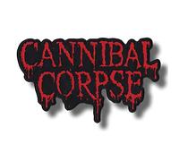 Toppa ricamata con ferro da stiro, motivo: cadaveri cannibali