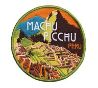 Toppa ricamata con Machu Picchu, da applicare con ferro da stiro o da cucire, 7,6 cm, da viaggio, in Perù, souvenir
