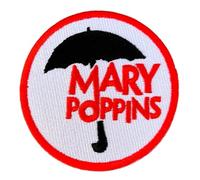 Toppa ricamata con Mary Poppins (7,6 cm), da applicare con ferro da stiro o cucire, con emblema di Broadway, per regali fai da te