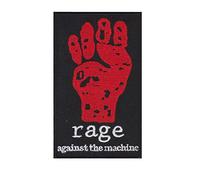 Toppa ricamata con scritta"Rage Against The Machine Machine_3"