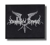 Toppa ricamata da applicare con ferro da stiro, motivo: Deathspell Omega