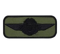 Toppa ricamata da applicare con ferro da stiro o cucitura: "Distintivo della forze armate tedesche Tactical Morale Patch AIR FORCE" | Aquila | 70x30mm