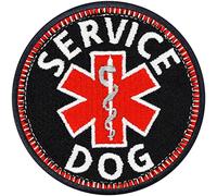 Toppa ricamata da applicare con ferro da stiro o cucitura: Parche Serice Dog - Cane guida, applicazione cucito/applicazione | Parche adesivo per cani, accessori | Tessuto, 75x70mm