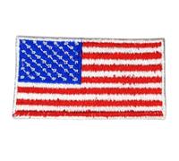 Toppa ricamata da cucire con bandiera nazionale degli Stati Uniti d'America