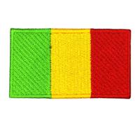 Toppa ricamata da cucire con bandiera nazionale del Mali