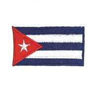Toppa ricamata da cucire con bandiera nazionale di Cuba