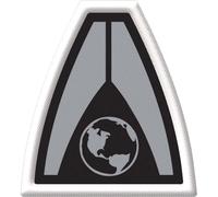 Toppa ricamata dell'Alleanza del sistema Dark Horse Mass Effect con licenza uffi