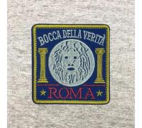 Toppa ricamata Italia - Bocca della Verità (Roma)