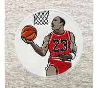 Toppa ricamata Michael Jordan (rotonda)