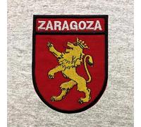 Toppa ricamata - Stemma di Saragozza (Spagna)
