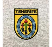 Toppa ricamata - Stemma di Tenerife (Spagna)
