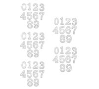 Toppa Ricamata Stirare Sulle Toppe Numeriche Patch Di Giacca Adesivi Numerici