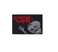 Toppa ricamata termoadesiva a forma di gruppo Death Metal Band Cannibal Corpse Death Metal