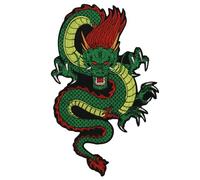 Toppa ricamata termoadesiva a forma di tigre drago, adatta per jeans, giacche, vestiti, borse fai da te (1 pezzo)
