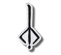 Toppa ricamata termoadesiva con gruppo musicale