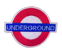 Toppa ricamata termoadesiva con logo London Underground