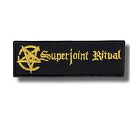 Toppa ricamata termoadesiva con motivo rituale Superjoint
