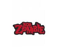 Toppa ricamata termoadesiva con Rob Zombie Us Rock Red