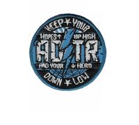 Toppa ricamata termoadesiva con scritta "A Day to Remember Post"