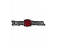 Toppa ricamata termoadesiva con scritta "Dream Theatre"