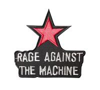 Toppa ricamata termoadesiva con scritta "Rage Against The Machine Machine_1"