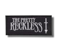 Toppa ricamata termoadesiva con scritta "The Pretty Reckless Alternativ"