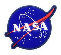Toppa ricamata termoadesiva della NASA, toppa spaziale cucita su logo ufficiale ricamata, souvenir distintivo della NASA Stores Online