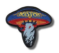 Toppa ricamata termoadesiva per chitarra Boston
