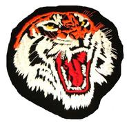 Toppa ricamata tigre