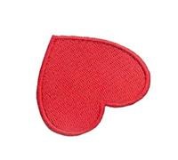 Toppa Ricamata Toppa ricamata con cuore rosso amore da 10 pezzi for abbigliamento, motivo carino, termoadesiva sulle toppe, decorazione for indumenti, distintivo fai te(04 L 10pcs)