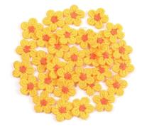 Toppa ricamata Toppe Ricamate a Fiori 30 pz 1,5 cm Multicolor(Color22)